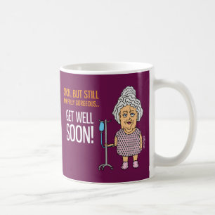 Mug Get Well Bientôt - drôle de dessin humoristique su
