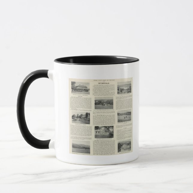 Mug Geyserville, Californie (Gauche)