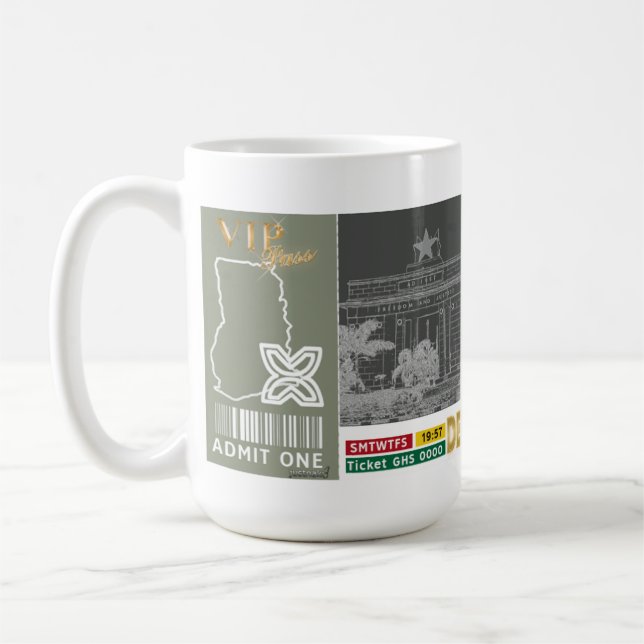 Mug Ghana Adinkra  (Gauche)