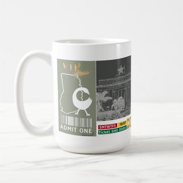 Mug Ghana Adinkra Sankofa (Gauche)