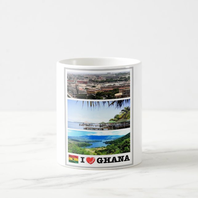 Mug Ghana - I Love - (Centre)