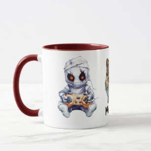 Mug Ghost Gamer et Meow Cat" Musique Éffrayante