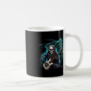 Mug Ghost Guitar Cool Guitare Joueur Squelette Mains G