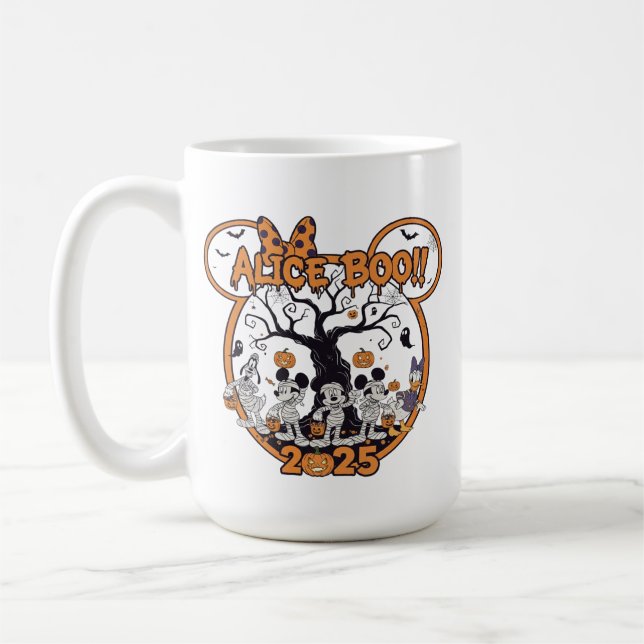 Mug Ghost Halloween Crewneck ,Cozy Spooky S (Gauche)