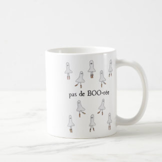 Mug Ghost Pas De Boo-rée Danseur de ballet Éffrayant H