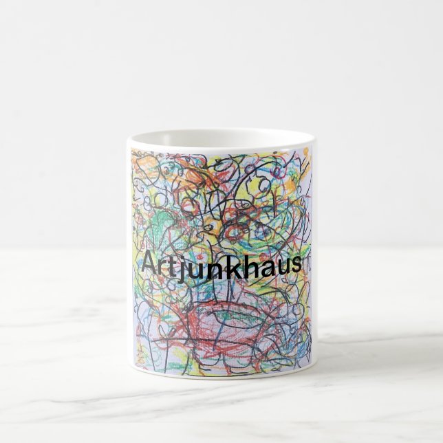 Mug Ghost Smoke Alpine Hotel Jeff Hankamer Artjunkhaus (Centre)