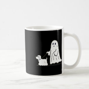 Mug Ghost Walking Chien Ghostile Drôle Halloween Chien