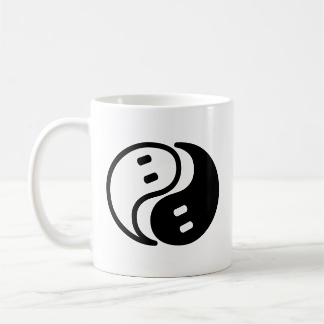 Mug Ghost Yin Yang (Gauche)
