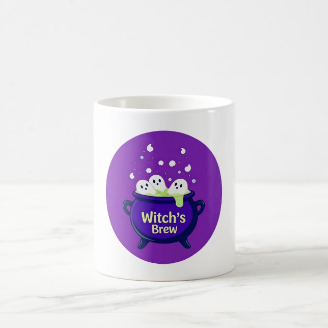 Mug Ghosts et Cauldron mignons (Centre)