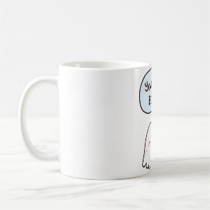 Mug Ghosts mignon accroupissant Vous êtes mon Boo BFF