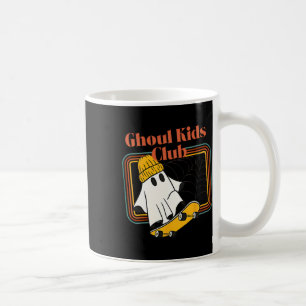 Mug Ghoul Kids Club Skater Halloween Cool Ghost Skateb