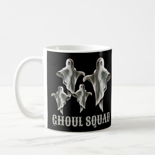 Mug GHOUL SQUAD drôle fantôme éffrayant (Gauche)
