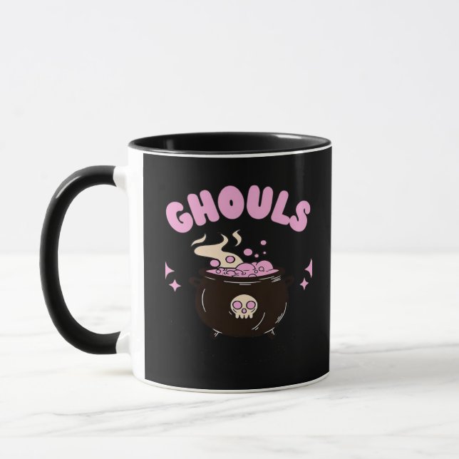 Mug Ghouls Veut Juste Avoir Un Design Classique Amusan (Gauche)