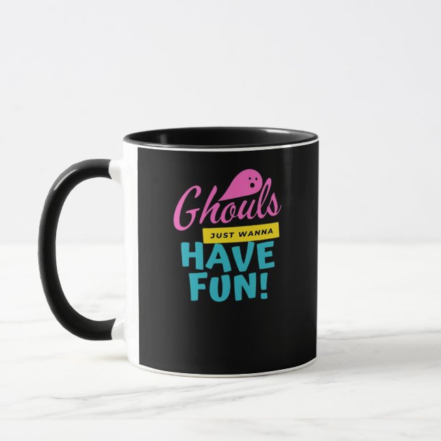 Mug Ghouls veut juste avoir un design de base amusant (Gauche)