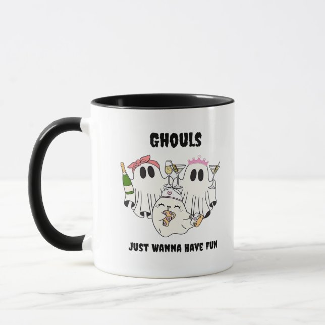 Mug Ghouls veut juste avoir un design de base amusant (Gauche)