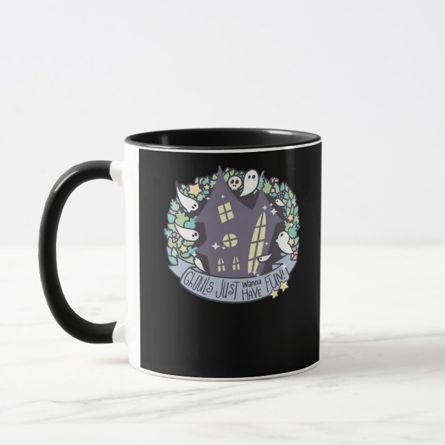 Mug Ghouls veut juste s'amuser amusant et automne (Gauche)