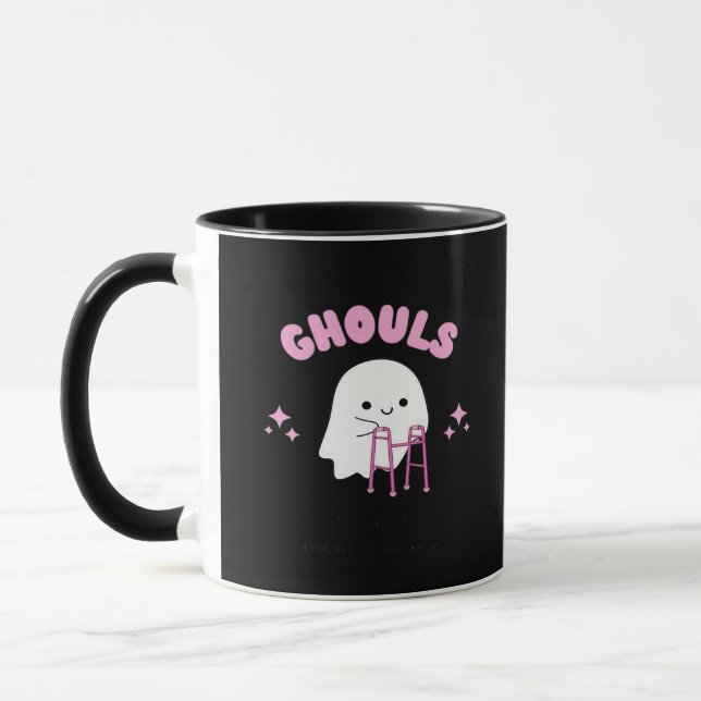 Mug Ghouls veut juste s'amuser Funny & Sloth (Gauche)