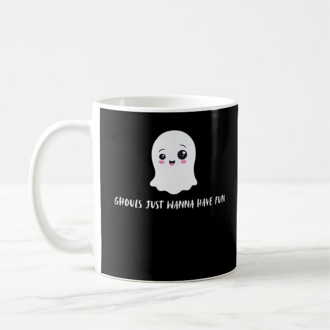 Mug Ghouls Veux Juste Avoir Un Amusant Boo-tiful Autom (Gauche)