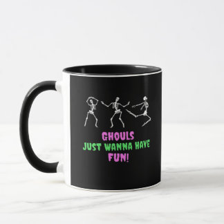 Mug Ghouls Veux Juste S'Amuser Paresseuse Paresseuse