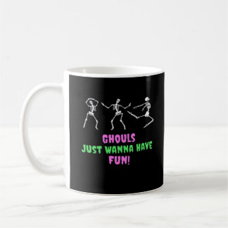 Mug Ghouls Veux Juste S'Amuser Paresseuse Paresseuse
