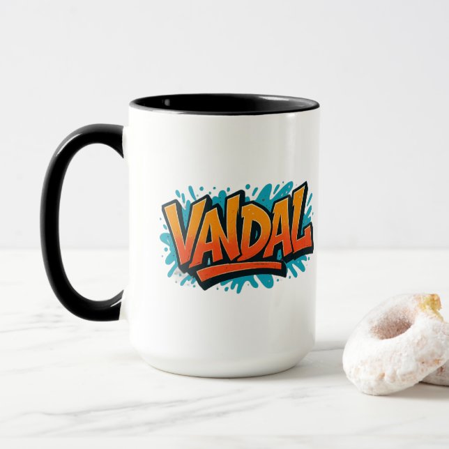 Mug | Gift Idea | Coffee & Tea Cup (Avec donut)