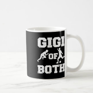 Mug Gigi à la fois en athlétisme et en football drôle 