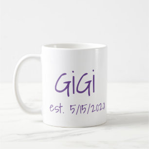 Mug Gigi Date d'établissement