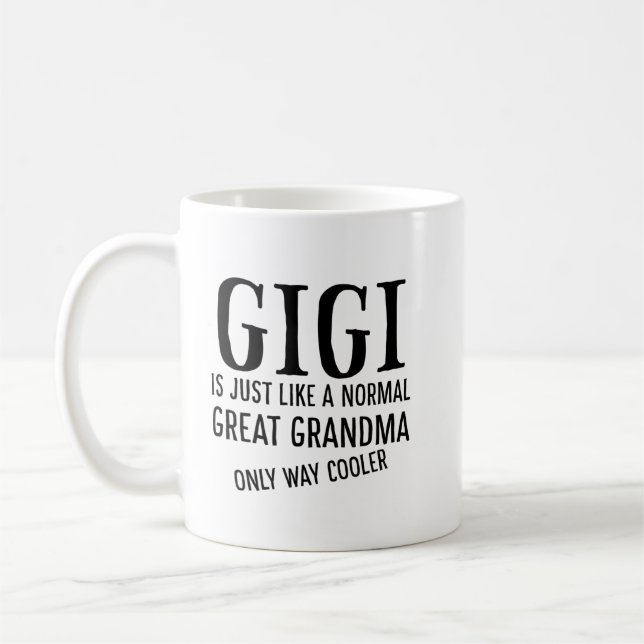 Mug Gigi est comme une petite chemise normale (Gauche)