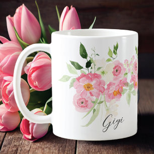 Mug Gigi floral du printemps