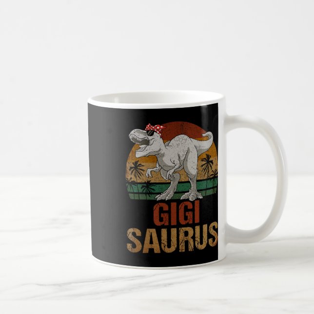 Mug Gigisaurus T Rex Dinosaur Gigi Saurus Fête des mèr (Droite)