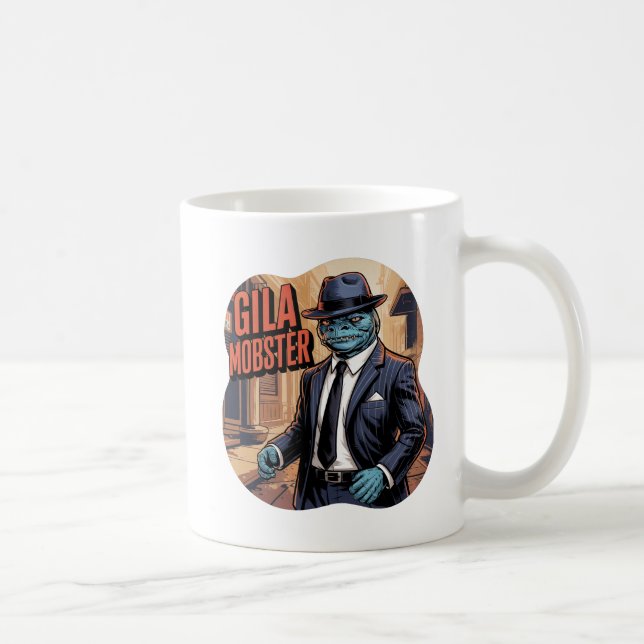 Mug Gila Mobster Illustration Combo Créature Drôle (Droite)