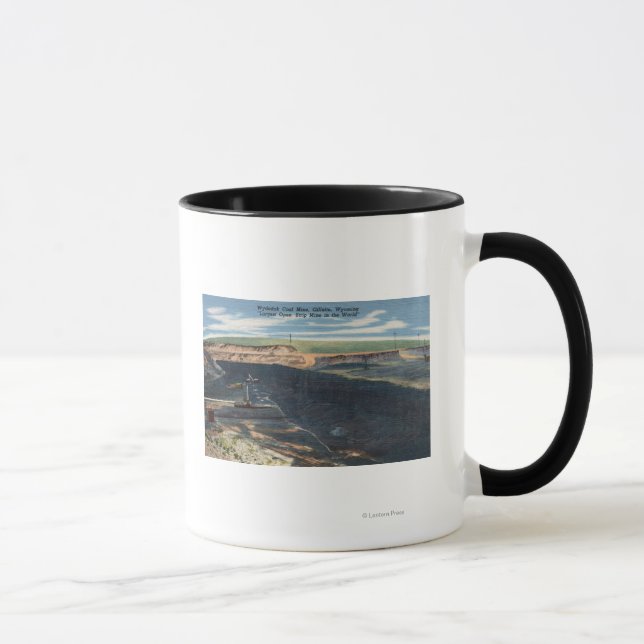 Mug Gillette, WY - Wydodak Vue de la mine de charbon (Droite)