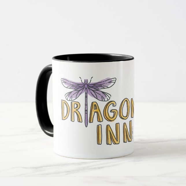 Mug Gilmore Girls | Logo Dragonfly Inn Watercolor (Devant gauche)