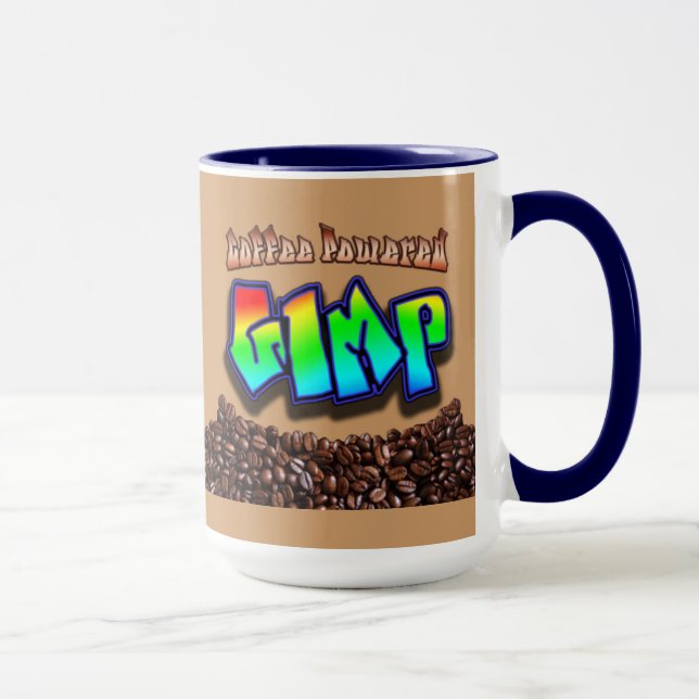 Mug Gimp au café (Droite)