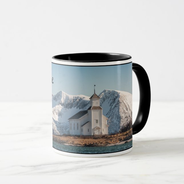 Mug Gimsoy Church Lofoten Norvège (Devant droit)