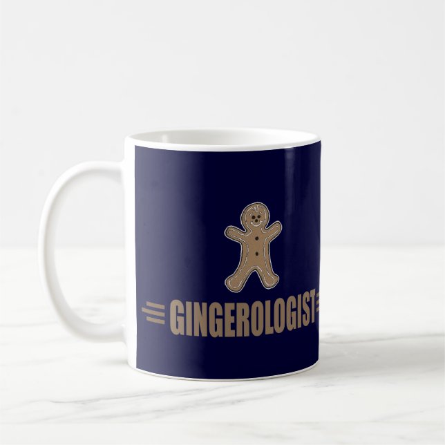 Mug Gingerbread amusant (Gauche)