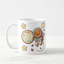 Gingerbread Astronaut Christmas Holiday Cute Space