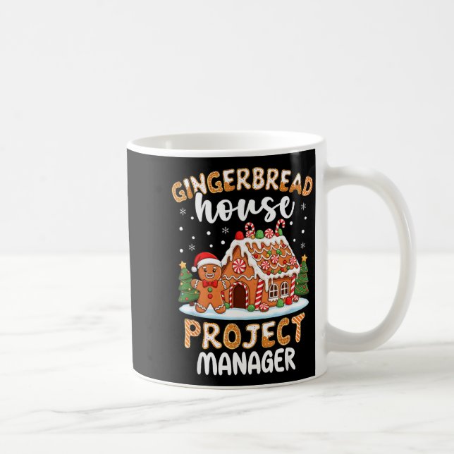 Mug Gingerbread House Project Manager Christmas Cookie (Droite)