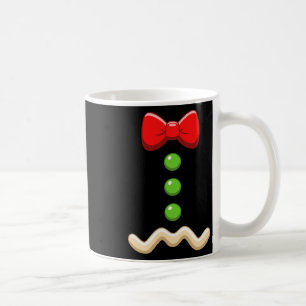 Mug Gingerbread Man Costume Noël Halloween Cookie