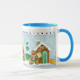 Mug Gingerbread Village Cottages dans People Coffee Cu