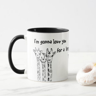 Mug girafe