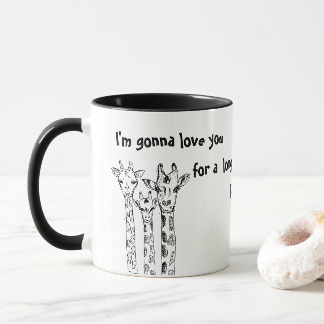 Mug girafe (Avec donut)