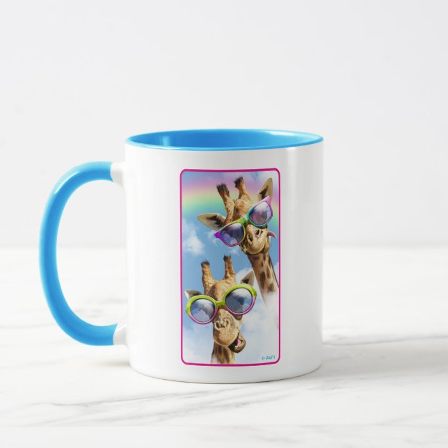 Mug Girafe Aux Lunettes De Soleil (Gauche)