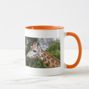 Mug Girafe chique chic de destin de mod de l'Afrique