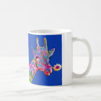 Mug Girafe de tournesol d'art de bruit