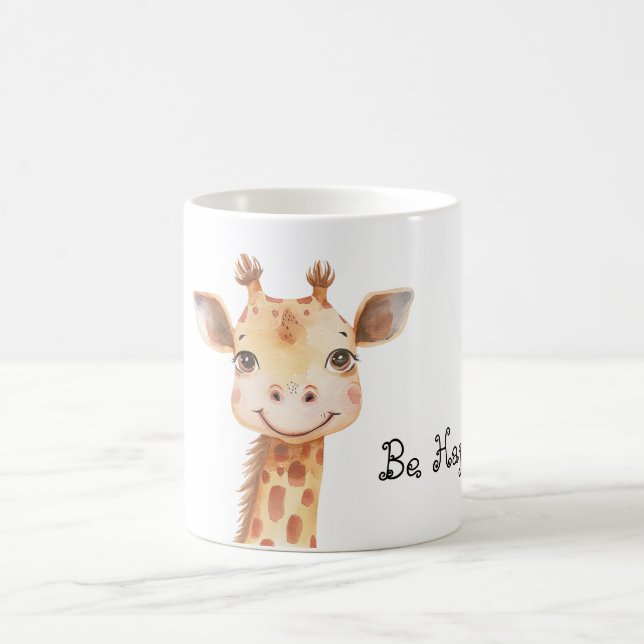 Mug Girafe Heureux (Centre)