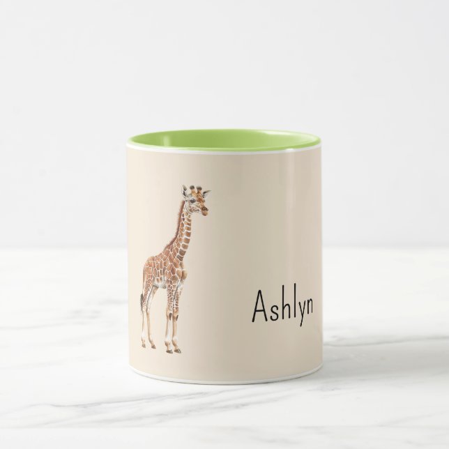 Mug Girafe Mignonne Animal (Centre)