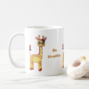 Mug Girafe mignonne de bébé d'aquarelle
