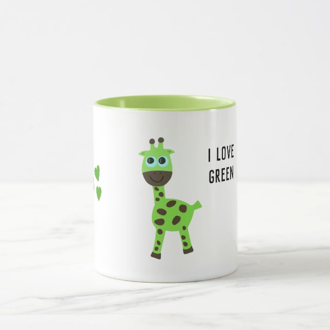 Mug girafe verte (Centre)