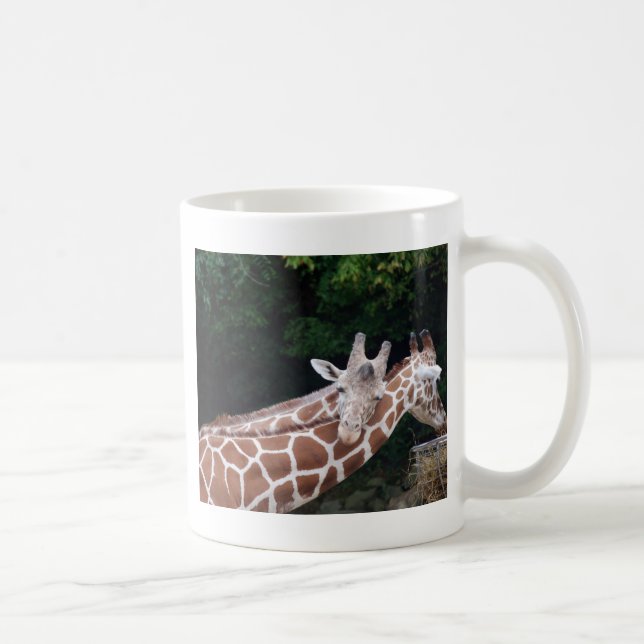 Mug girafes frottant des cous (Droite)